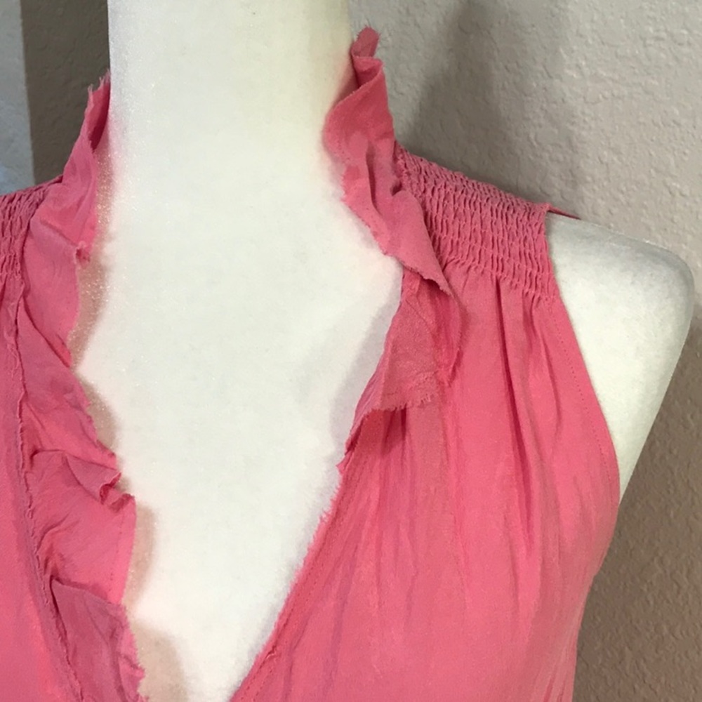 Banana Republic 100% Silk Pink Dress
